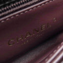 シャネル CHANEL トップハンドル ミニ フラップ バッグ AS2215 ブラック レザー キャビアスキン 2WAYバッグ ゴールド金具 ココハンドル 黒 ショルダーバッグ