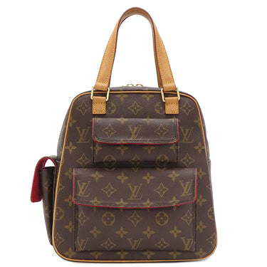 ルイヴィトン LOUIS VUITTON エクサントリ シテ M51161 モノグラム モノグラムキャンバス ハンドバッグ ゴールド金具 茶