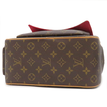 ルイヴィトン LOUIS VUITTON エクサントリ シテ M51161 モノグラム モノグラムキャンバス ハンドバッグ ゴールド金具 茶