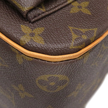 ルイヴィトン LOUIS VUITTON エクサントリ シテ M51161 モノグラム モノグラムキャンバス ハンドバッグ ゴールド金具 茶