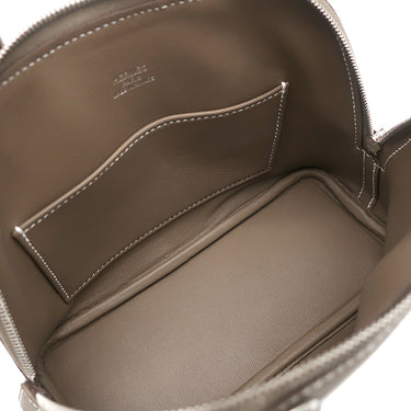 エルメス HERMES ボリード1923 ミニ エトゥープ シェーブル 2WAYバッグ シルバー金具 新品 未使用 グレージュ ハンドバッグ ショルダー