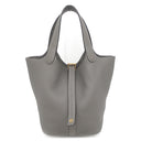 エルメス HERMES ピコタンロックPM グリメイヤー トリヨンクレマンス ハンドバッグ ゴールド金具