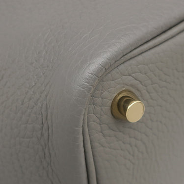 エルメス HERMES ピコタンロックPM グリメイヤー トリヨンクレマンス ハンドバッグ ゴールド金具