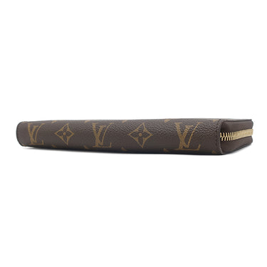 ルイヴィトン LOUIS VUITTON ジッピー オーガナイザー M60002 モノグラム モノグラムキャンバス 長財布 ゴールド金具 茶 ラウンドファスナー