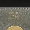 エルメス HERMES リンディ26 ヴェールアマンド エバーカラー 2WAYバッグ ゴールド金具 グレー