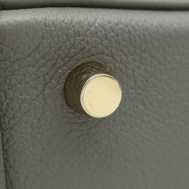 エルメス HERMES リンディ26 ヴェールアマンド エバーカラー 2WAYバッグ ゴールド金具 グレー