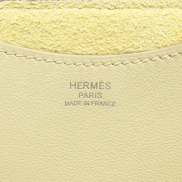 エルメス HERMES インザループ18 ジョーヌミルトン トリヨンクレマンス ヴォースイフト ハンドバッグ シルバー金具 新品 未使用 黄色