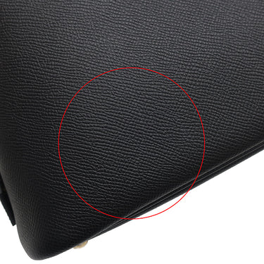 エルメス HERMES ボリード1923 25 ブラック ヴォーエプソン 2WAYバッグ ゴールド金具 黒 ショルダー