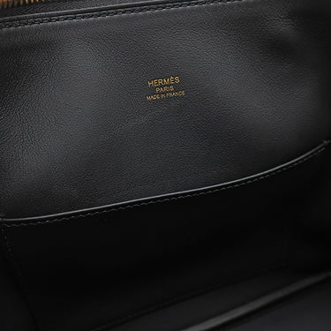 エルメス HERMES ボリード1923 25 ブラック ヴォーエプソン 2WAYバッグ ゴールド金具 黒 ショルダー