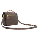 ルイヴィトン LOUIS VUITTON ポシェット メティス MM M44875 モノグラム モノグラムキャンバス 2WAYバッグ ゴールド金具 茶 ショルダー ハンドバッグ