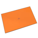 エルメス HERMES ボリード ミニ ハイビスカス コットン ポーチ シルバー金具 ピンク オレンジ