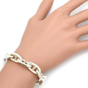 エルメス HERMES シェーヌダンクル GM シルバー シルバー925 ブレスレット 13コマ スターリングシルバー AG925