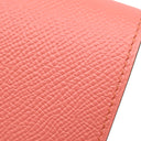 エルメス HERMES コンスタンス ロング フラミンゴ ヴォーエプソン 長財布 シルバー金具 二つ折り財布