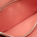 エルメス HERMES コンスタンス ロング フラミンゴ ヴォーエプソン 長財布 シルバー金具 二つ折り財布