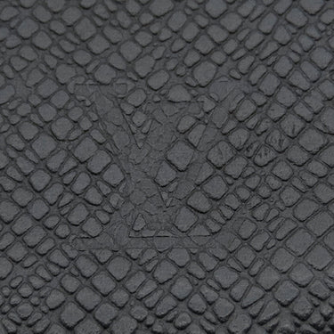 ルイヴィトン LOUIS VUITTON ポルトモネ ジュール M63375 アルドワーズ タイガ コインケース シルバー金具 黒 小銭入れ