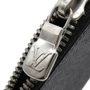 ルイヴィトン LOUIS VUITTON ポルトモネ ジュール M63375 アルドワーズ タイガ コインケース シルバー金具 黒 小銭入れ