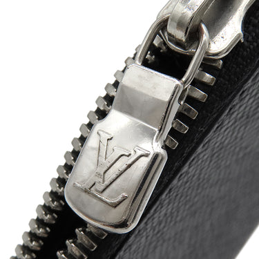 ルイヴィトン LOUIS VUITTON ポルトモネ ジュール M63375 アルドワーズ タイガ コインケース シルバー金具 黒 小銭入れ