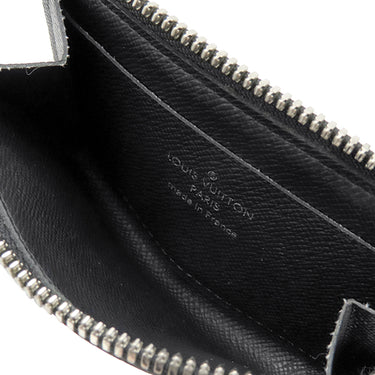 ルイヴィトン LOUIS VUITTON ポルトモネ ジュール M63375 アルドワーズ タイガ コインケース シルバー金具 黒 小銭入れ