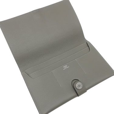 エルメス HERMES R.M.S トゥタンマン グリメイヤー エバーカラー 長財布 シルバー金具 二つ折り