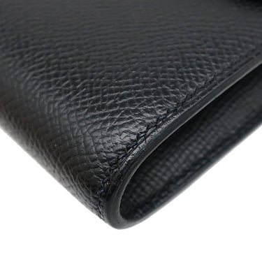 エルメス HERMES コンスタンス トゥーゴー ブラック ヴォーエプソン 長財布 シルバー金具 黒