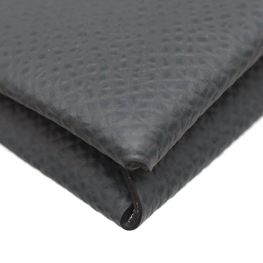 エルメス HERMES カルヴィ グリミスティ×モーブペール ヴォーエプソン カードケース シルバー金具 新品 未使用 【PO品】グレー ピンク