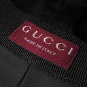グッチ GUCCI ロゴ付き ナイロン バケットハット 813534 ブラック ナイロン 14039 ハット 黒