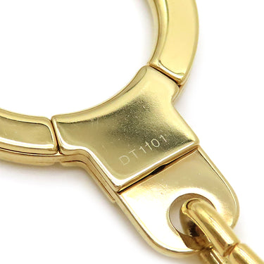 ルイヴィトン LOUIS VUITTON アノクレ キーリング M62694 ゴールド GP キーホルダー