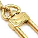 ルイヴィトン LOUIS VUITTON アノクレ キーリング M62694 ゴールド GP キーホルダー