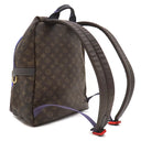 ルイヴィトン LOUIS VUITTON アポロ バックパック M43849 モノグラム モノグラムキャンバス レザー リュック・デイパック ゴールド金具 茶 青 メタリックブルー金具 キムジョーンズ