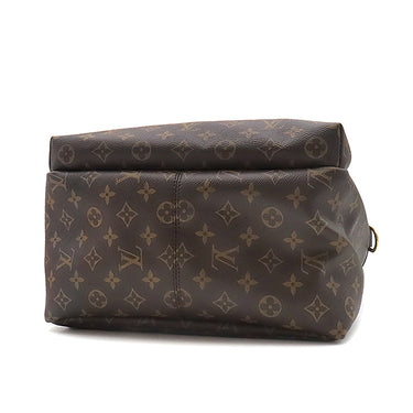 ルイヴィトン LOUIS VUITTON アポロ バックパック M43849 モノグラム モノグラムキャンバス レザー リュック・デイパック ゴールド金具 茶 青 メタリックブルー金具 キムジョーンズ
