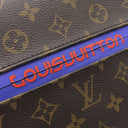 ルイヴィトン LOUIS VUITTON アポロ バックパック M43849 モノグラム モノグラムキャンバス レザー リュック・デイパック ゴールド金具 茶 青 メタリックブルー金具 キムジョーンズ