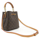 ルイヴィトン LOUIS VUITTON ネオノエ BB M46581 モノグラム モノグラムキャンバス 2WAYバッグ ゴールド金具 茶 ショルダー ハンドバッグ
