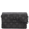 ルイヴィトン LOUIS VUITTON スティーマー ウェアラブル ウォレット M81783 モノグラムエクリプス モノグラムキャンバス モノグラムエクリプスキャンバス ショルダーバッグ マットブラック金具 黒 斜め掛け