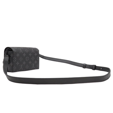 ルイヴィトン LOUIS VUITTON スティーマー ウェアラブル ウォレット M81783 モノグラムエクリプス モノグラムキャンバス モノグラムエクリプスキャンバス ショルダーバッグ マットブラック金具 黒 斜め掛け