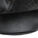 ルイヴィトン LOUIS VUITTON クリストファー PM M46331 モノグラムエクリプス レザー モノグラムエクリプスリバースキャンバス リュック・デイパック シルバー金具 黒 グレー バッグパック