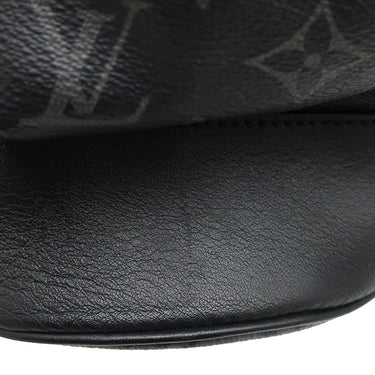 ルイヴィトン LOUIS VUITTON クリストファー PM M46331 モノグラムエクリプス レザー モノグラムエクリプスリバースキャンバス リュック・デイパック シルバー金具 黒 グレー バッグパック