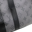 ルイヴィトン LOUIS VUITTON クリストファー PM M46331 モノグラムエクリプス レザー モノグラムエクリプスリバースキャンバス リュック・デイパック シルバー金具 黒 グレー バッグパック