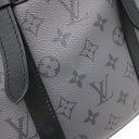 ルイヴィトン LOUIS VUITTON クリストファー PM M46331 モノグラムエクリプス レザー モノグラムエクリプスリバースキャンバス リュック・デイパック シルバー金具 黒 グレー バッグパック