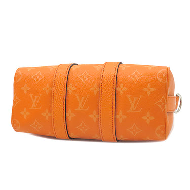 ルイヴィトン LOUIS VUITTON キーポル バンドリエール25 M31044 オレンジ モノグラムキャンバス タイガ 2WAYバッグ シルバー金具 ショルダーバッグ ハンドバッグ