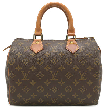 ルイヴィトン LOUIS VUITTON スピーディ 25 M41528 モノグラム モノグラムキャンバス ハンドバッグ ゴールド金具 ボストン 鍵・パドロック欠品