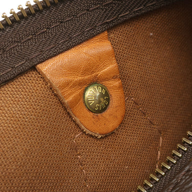 ルイヴィトン LOUIS VUITTON スピーディ 25 M41528 モノグラム モノグラムキャンバス ハンドバッグ ゴールド金具 ボストン 鍵・パドロック欠品
