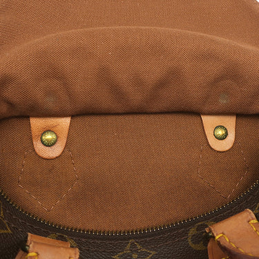 ルイヴィトン LOUIS VUITTON スピーディ 25 M41528 モノグラム モノグラムキャンバス ハンドバッグ ゴールド金具 ボストン 鍵・パドロック欠品