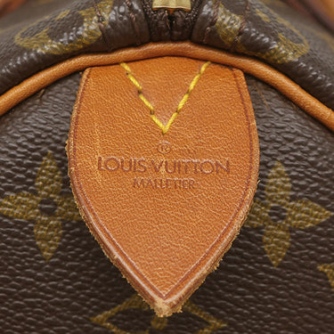 ルイヴィトン LOUIS VUITTON スピーディ 25 M41528 モノグラム モノグラムキャンバス ハンドバッグ ゴールド金具 ボストン 鍵・パドロック欠品
