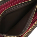 ルイヴィトン LOUIS VUITTON ポルトフォイユ クレマンス M60742 フューシャ モノグラムキャンバス 長財布 ゴールド金具 ピンク ラウンドファスナー