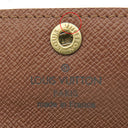 ルイヴィトン LOUIS VUITTON ラドロー M61927 モノグラム モノグラムキャンバス コインケース ゴールド金具 茶 小銭入れ カードケース 二つ折り