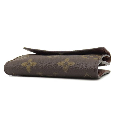 ルイヴィトン LOUIS VUITTON ラドロー M61927 モノグラム モノグラムキャンバス コインケース ゴールド金具 茶 小銭入れ カードケース 二つ折り