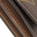 ルイヴィトン LOUIS VUITTON ラドロー M61927 モノグラム モノグラムキャンバス コインケース ゴールド金具 茶 小銭入れ カードケース 二つ折り