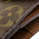 ルイヴィトン LOUIS VUITTON ラドロー M61927 モノグラム モノグラムキャンバス コインケース ゴールド金具 茶 小銭入れ カードケース 二つ折り