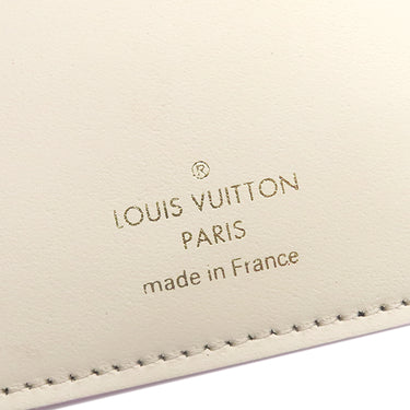 ルイヴィトン LOUIS VUITTON ポルトフォイユ カプシーヌ コンパクト M82167 ウィステリア レザー 三つ折り財布 ゴールド金具 LVロゴ