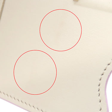 ルイヴィトン LOUIS VUITTON ポルトフォイユ カプシーヌ コンパクト M82167 ウィステリア レザー 三つ折り財布 ゴールド金具 LVロゴ